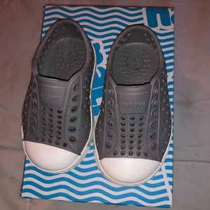 Native Grey and White Jefferson Shoes